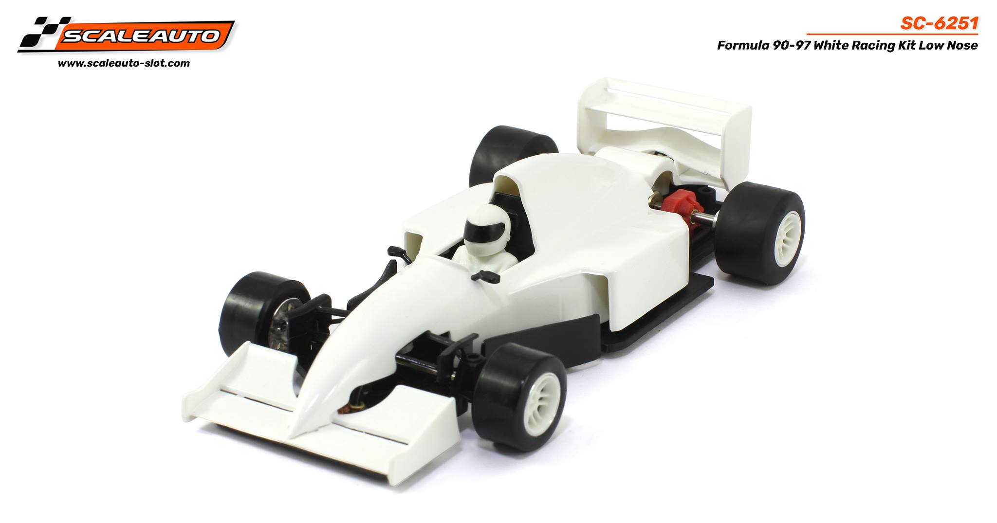 SC-6251 Formula 90-97 Low Nose White Kit Car